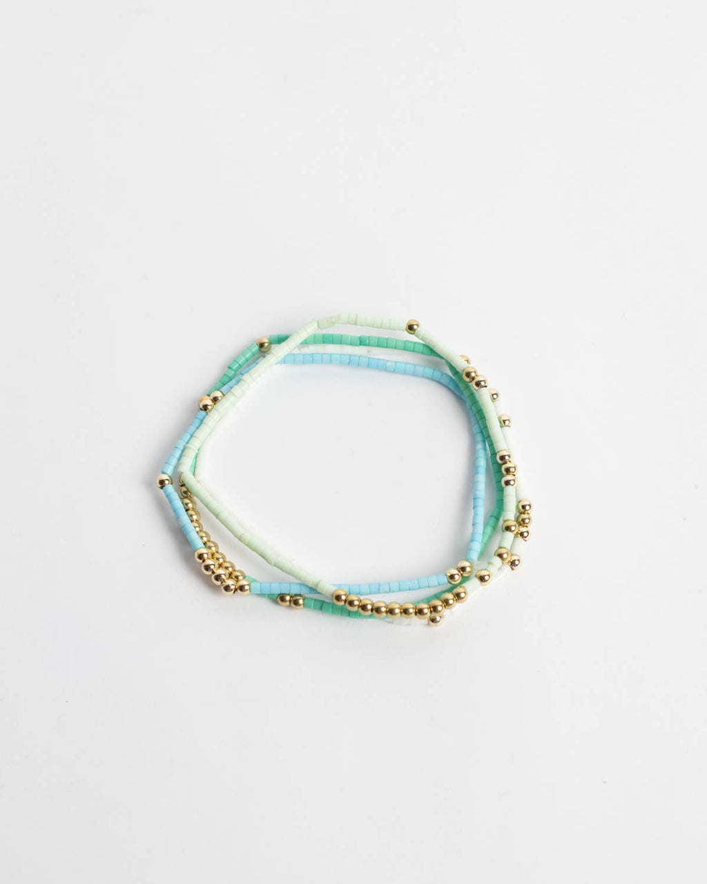 Meredith Bracelet Set |Blue/Green