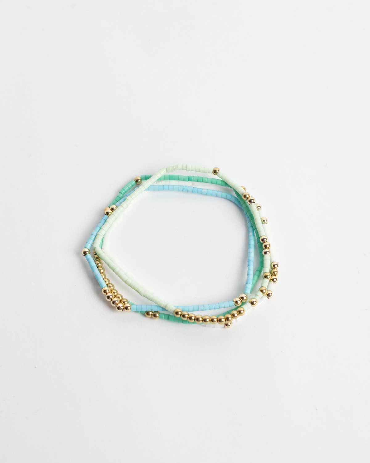 Meredith Bracelet Set |Blue/Green