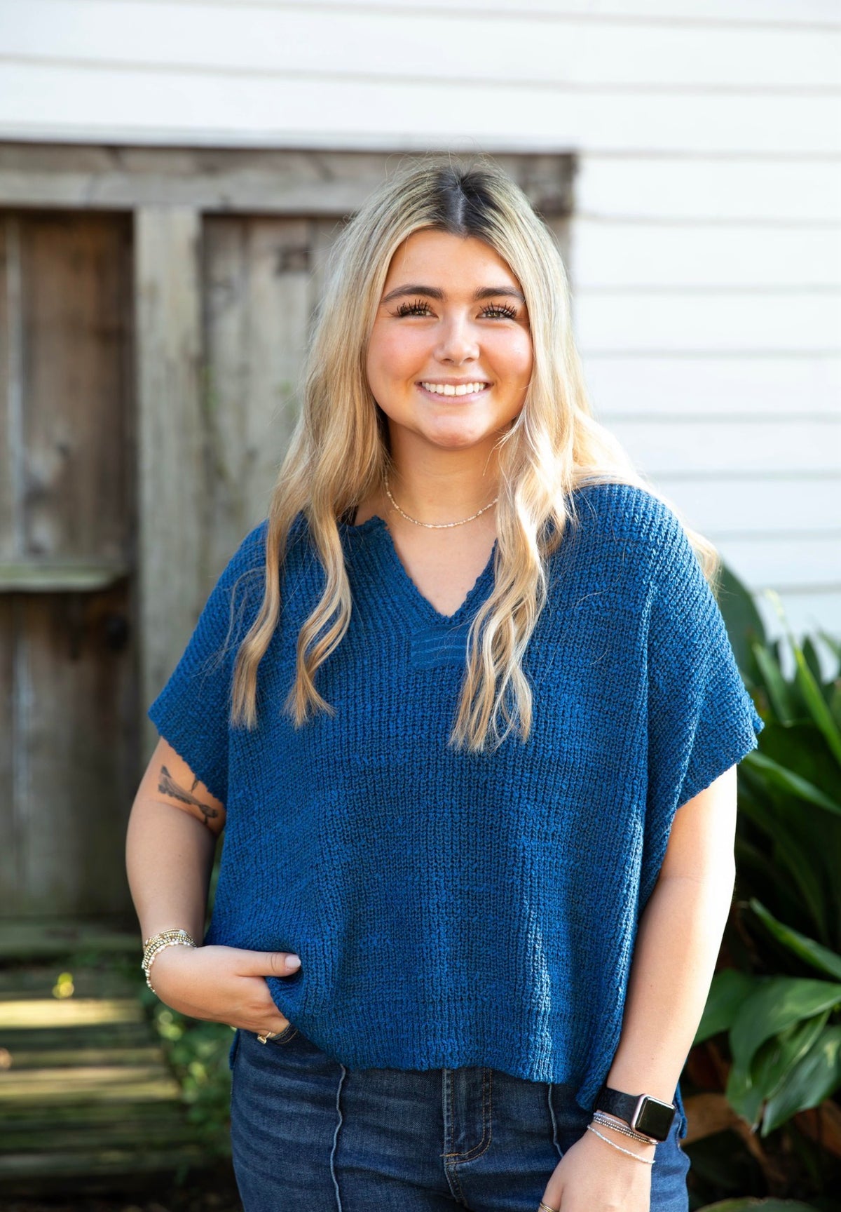The Josie Sweater |Blue