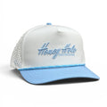 White & Blue Performance Rope Hat | Honey Hole