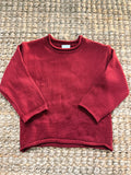 Maroon Rollneck Sweater