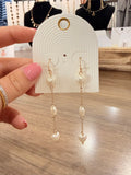 Heart Pearl Chain Dusters