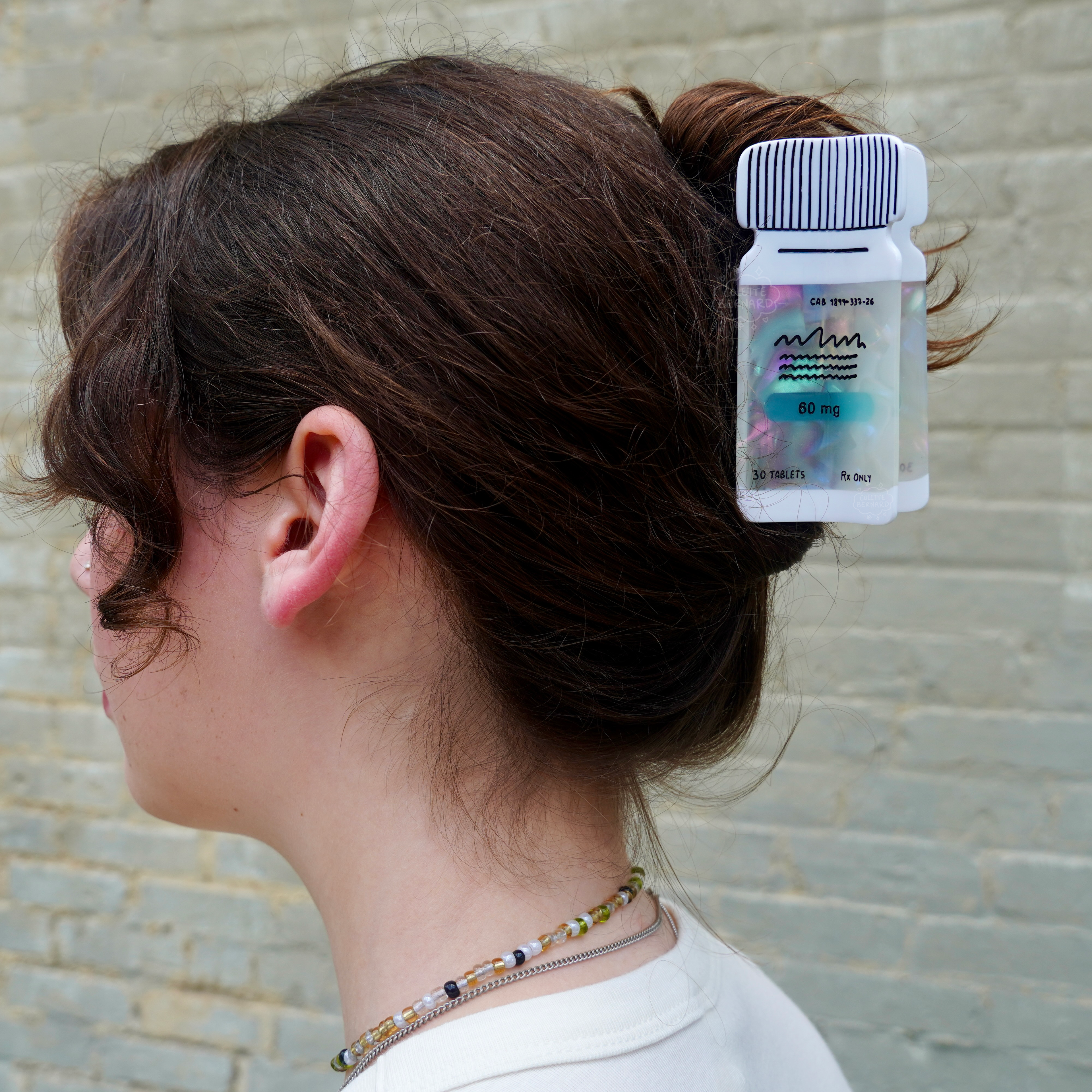 Medicine Bottle Hair Clip | COLETTE BERNARD