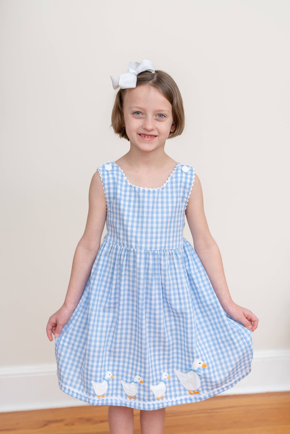 Gooseberry Gingham Dress