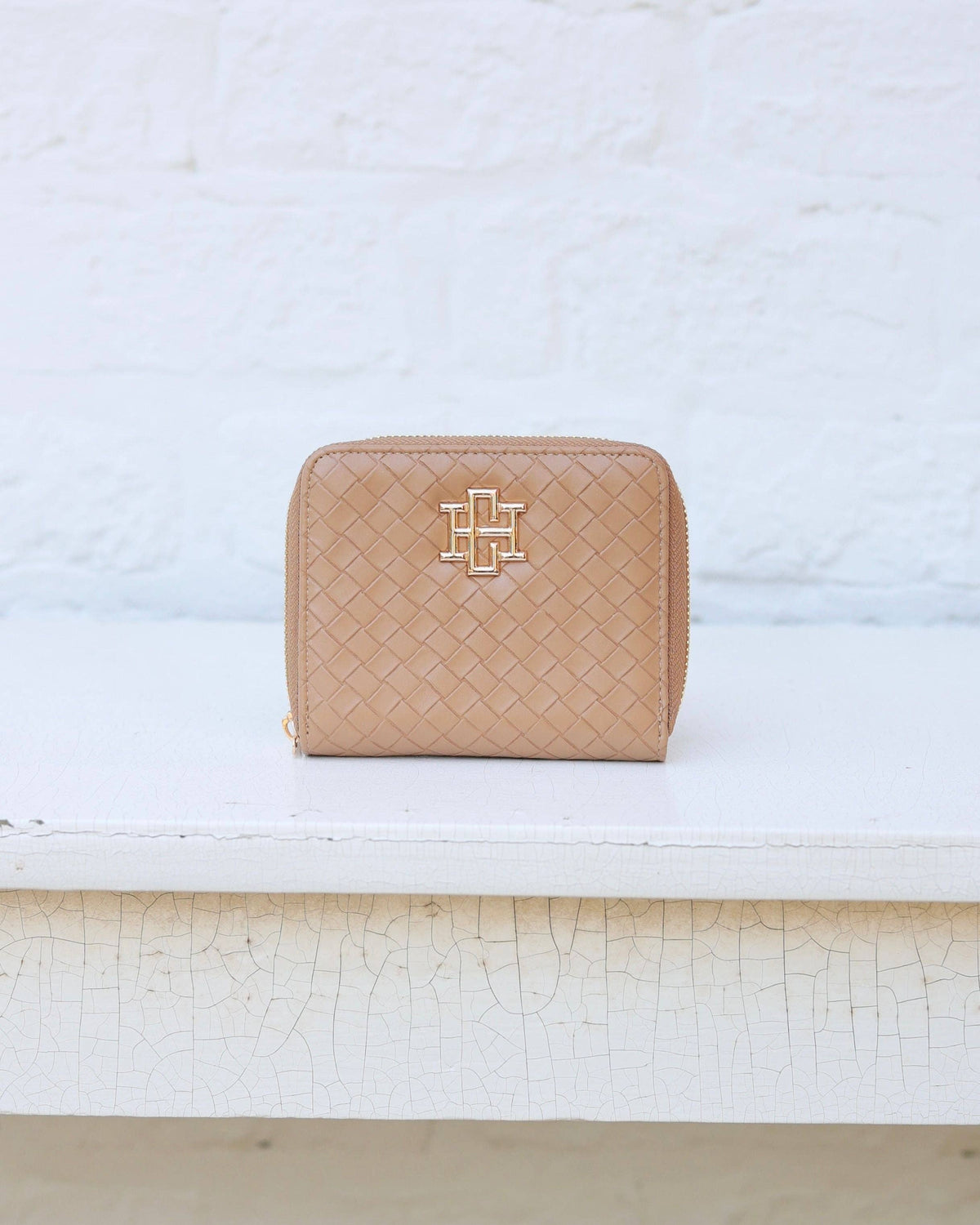 Blakely Wallet | Woven Tan