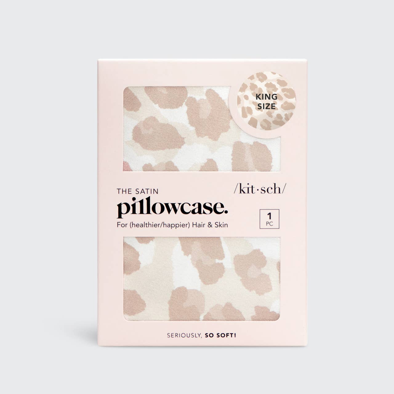 King Satin Pillowcase | Leopard
