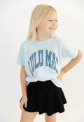 Youth Light Blue Stripe Tee | Lulu Mac