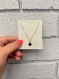Black Clover Necklace