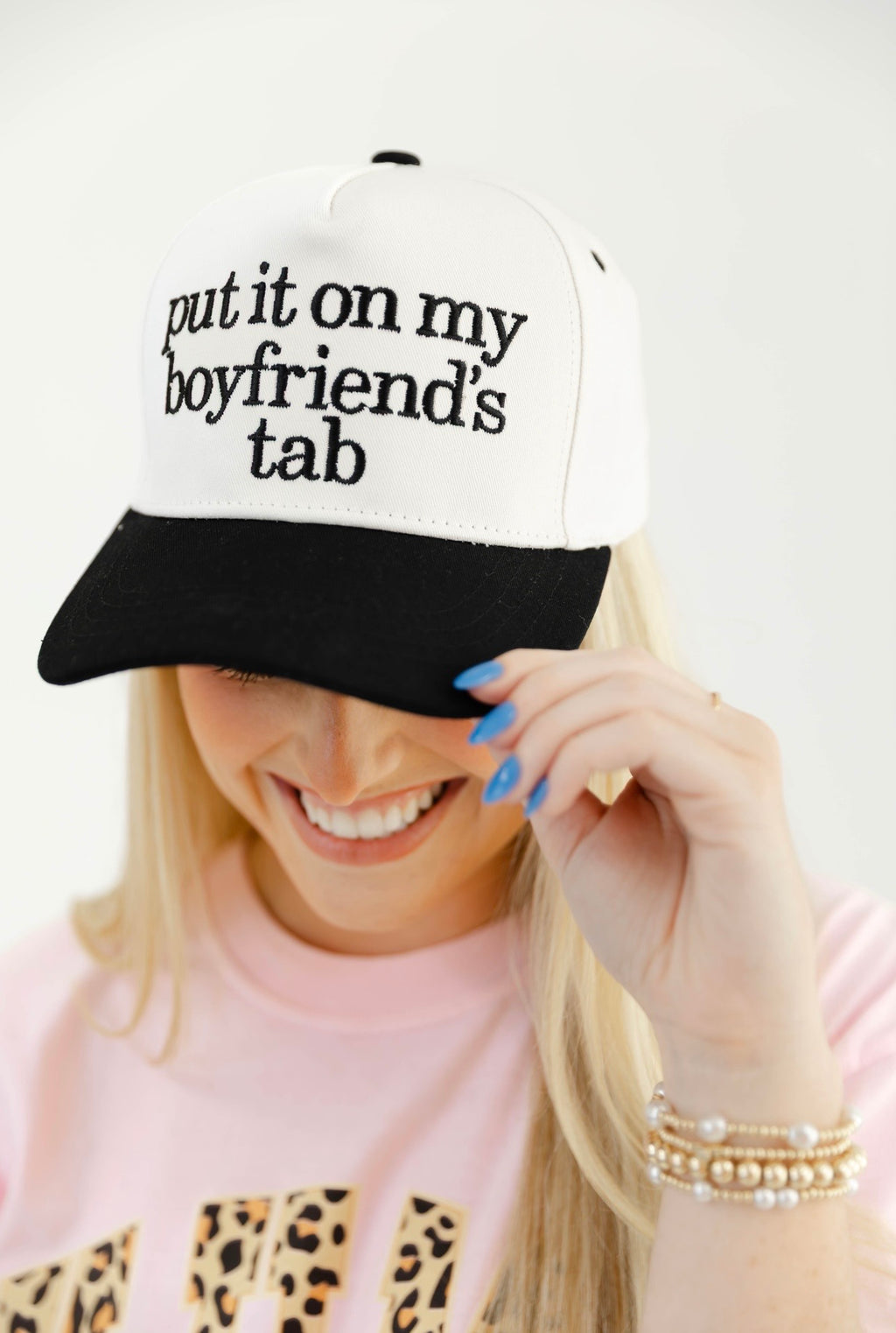 Black Put It On My Boyfriend’s Tab Hat | Lulu Mac