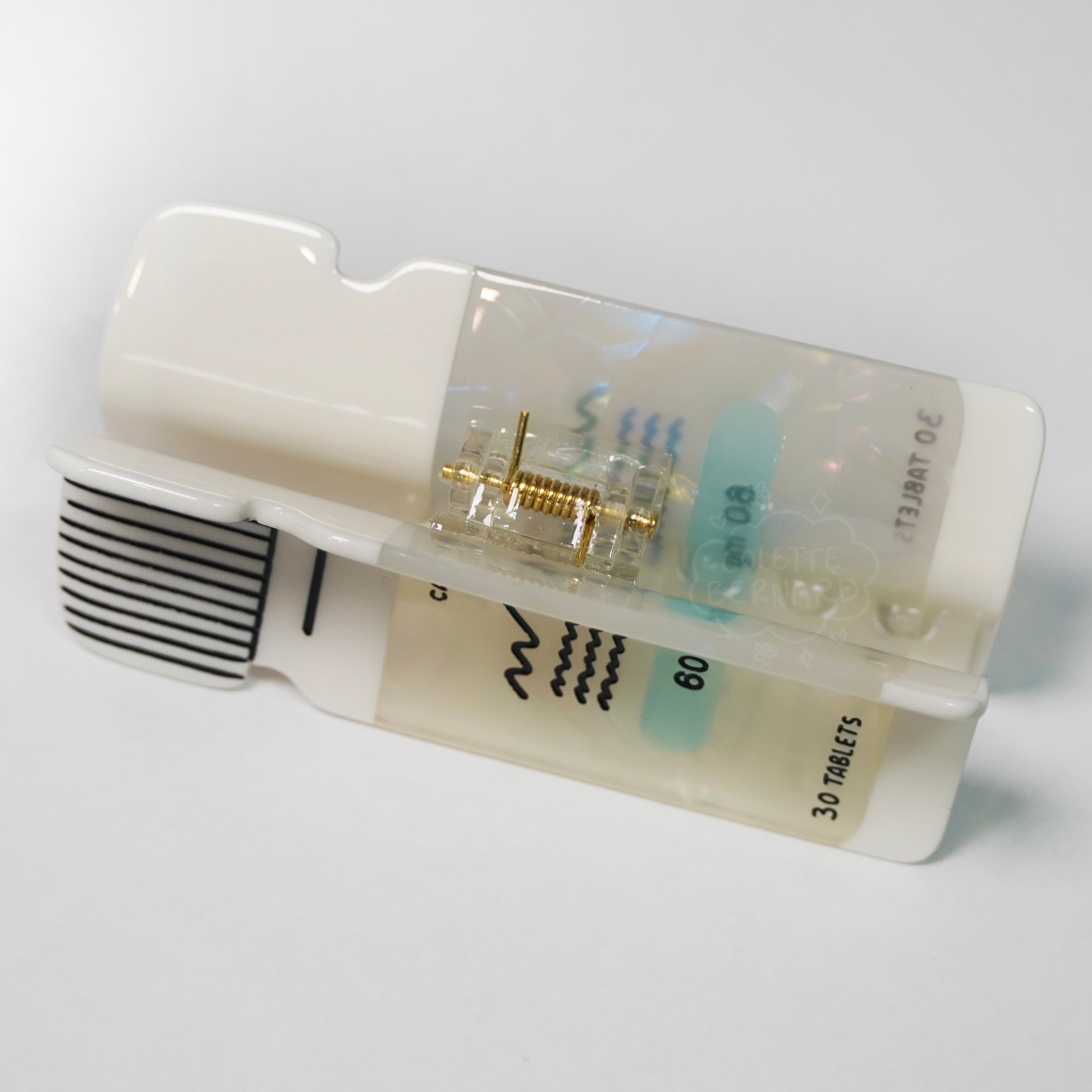 Medicine Bottle Hair Clip | COLETTE BERNARD
