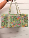 Garden Party Quilted Duffel