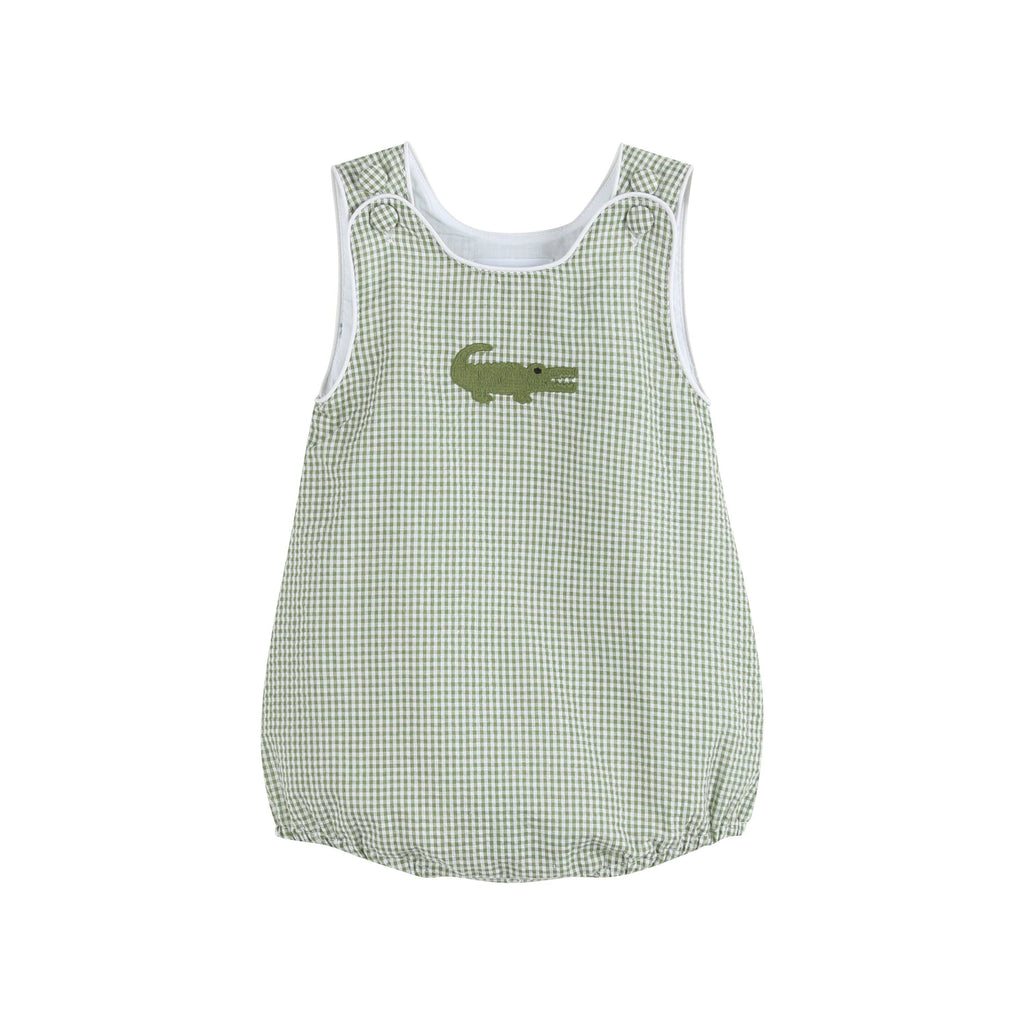 Gingham Alligator Bubble