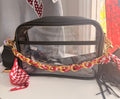 Clear Purse | Black