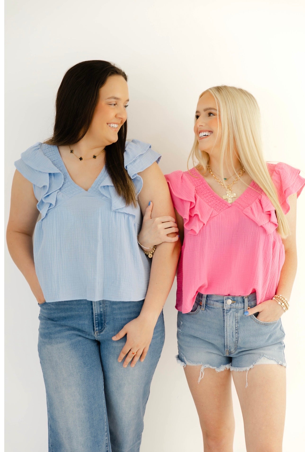 Cotton Candy Crush Top | Hot Pink