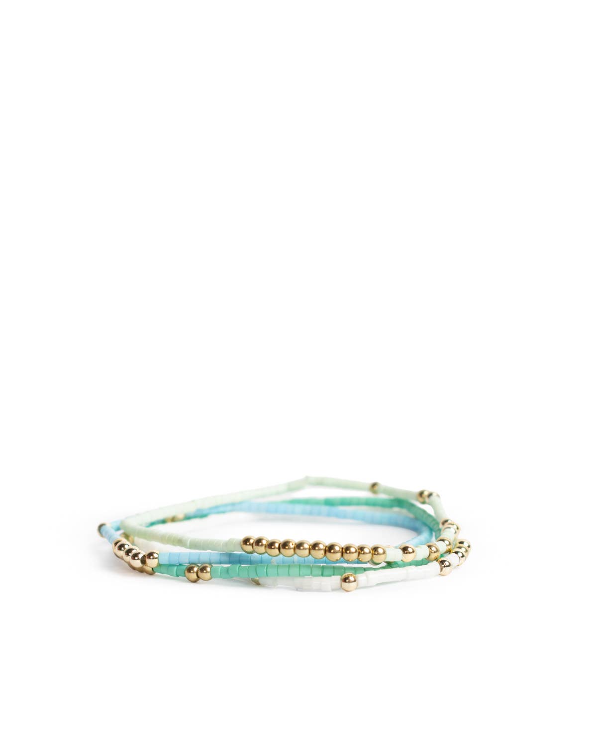 Meredith Bracelet Set |Blue/Green