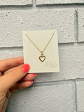 Rope Heart Necklace