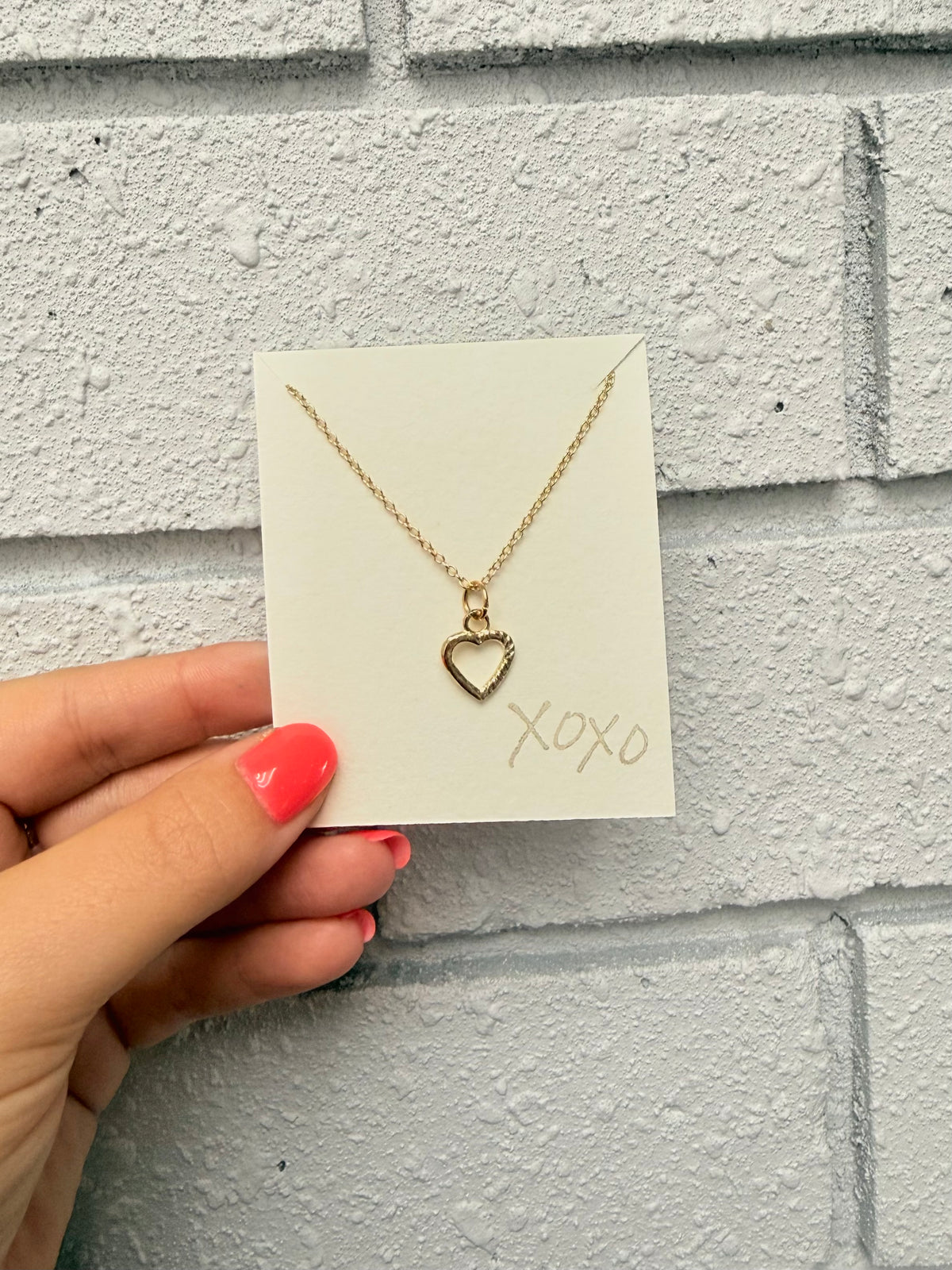 Rope Heart Necklace