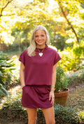 Maroon Muse Set