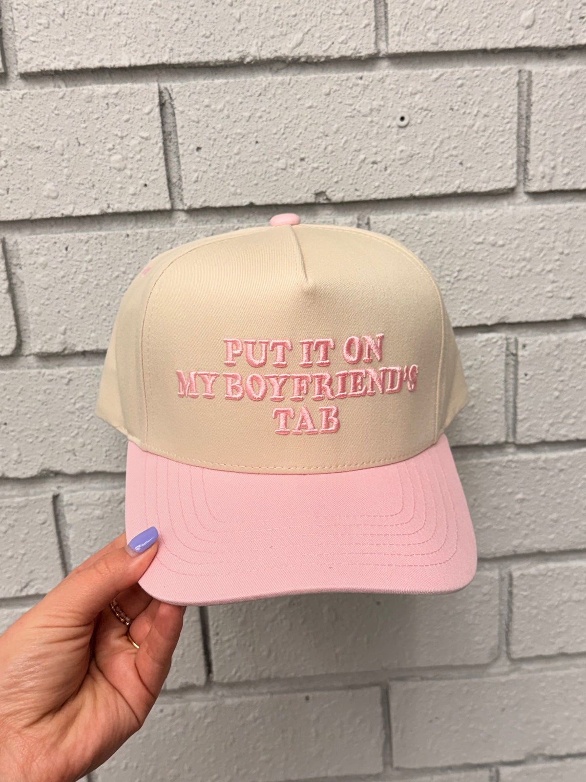 Put It On My Boyfriend’s Tab | Pink