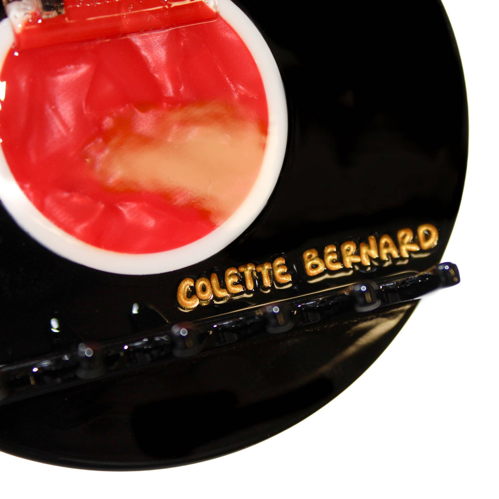 Vinyl Record Hair Clip | COLETTE BERNARD