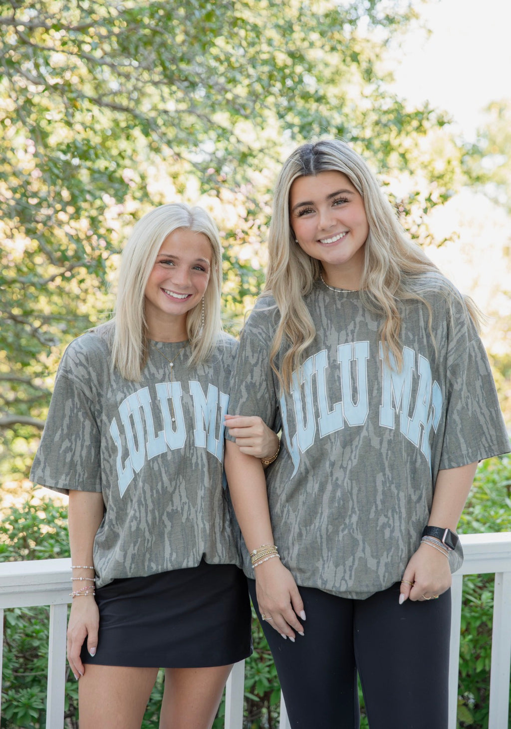 Blue Mossy Oak x Lulu Mac Tee