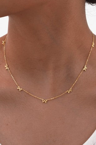 Coquette Cutie Bow Necklace