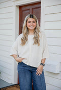 The Lexie Lux Cardigan | Cream