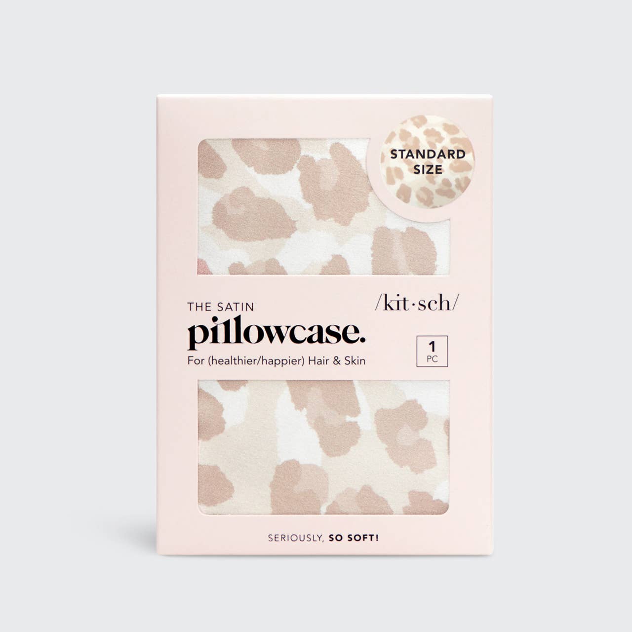 Standard Satin Pillowcase |  Leopard