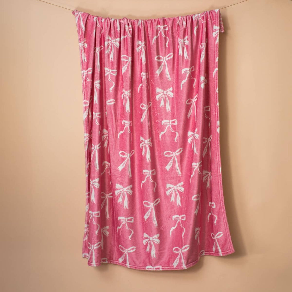 Hannah Bow Throw | 50x60