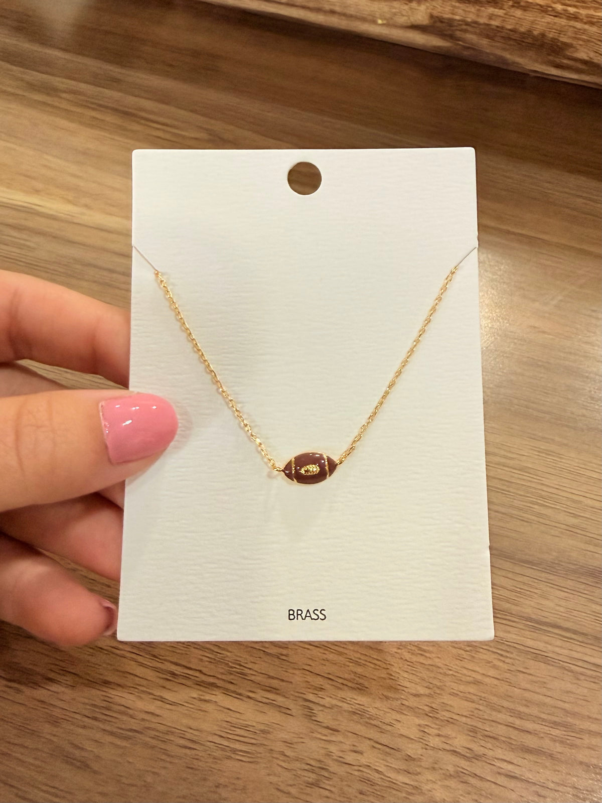 Football Necklace