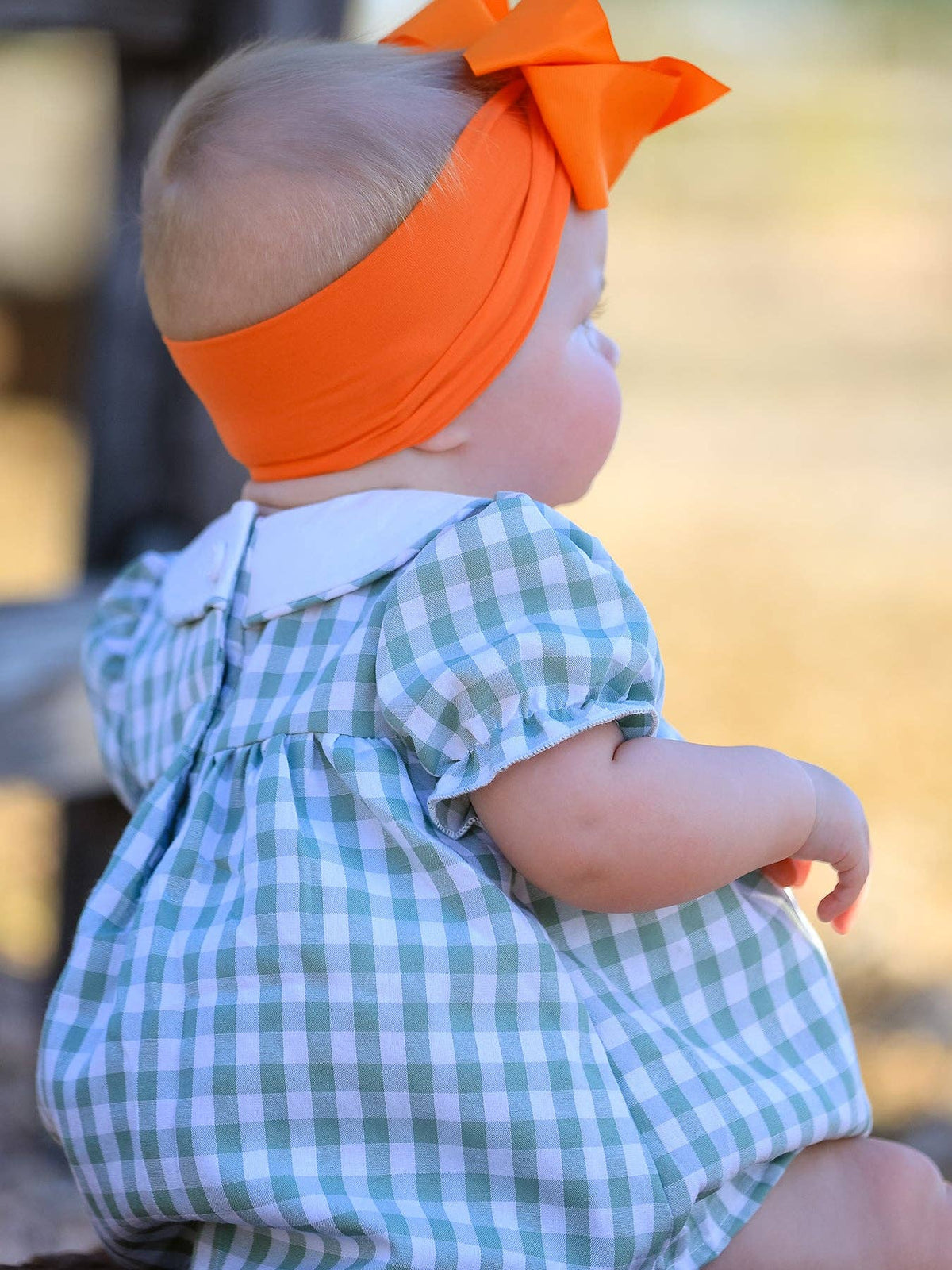 Pumpkin Patch Ruffle Bloomer Set