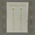 Pearl Chain Duster Earrings
