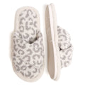 Crossover Slipper | Grey Leopard