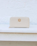 Penelope Wallet | Woven Almond