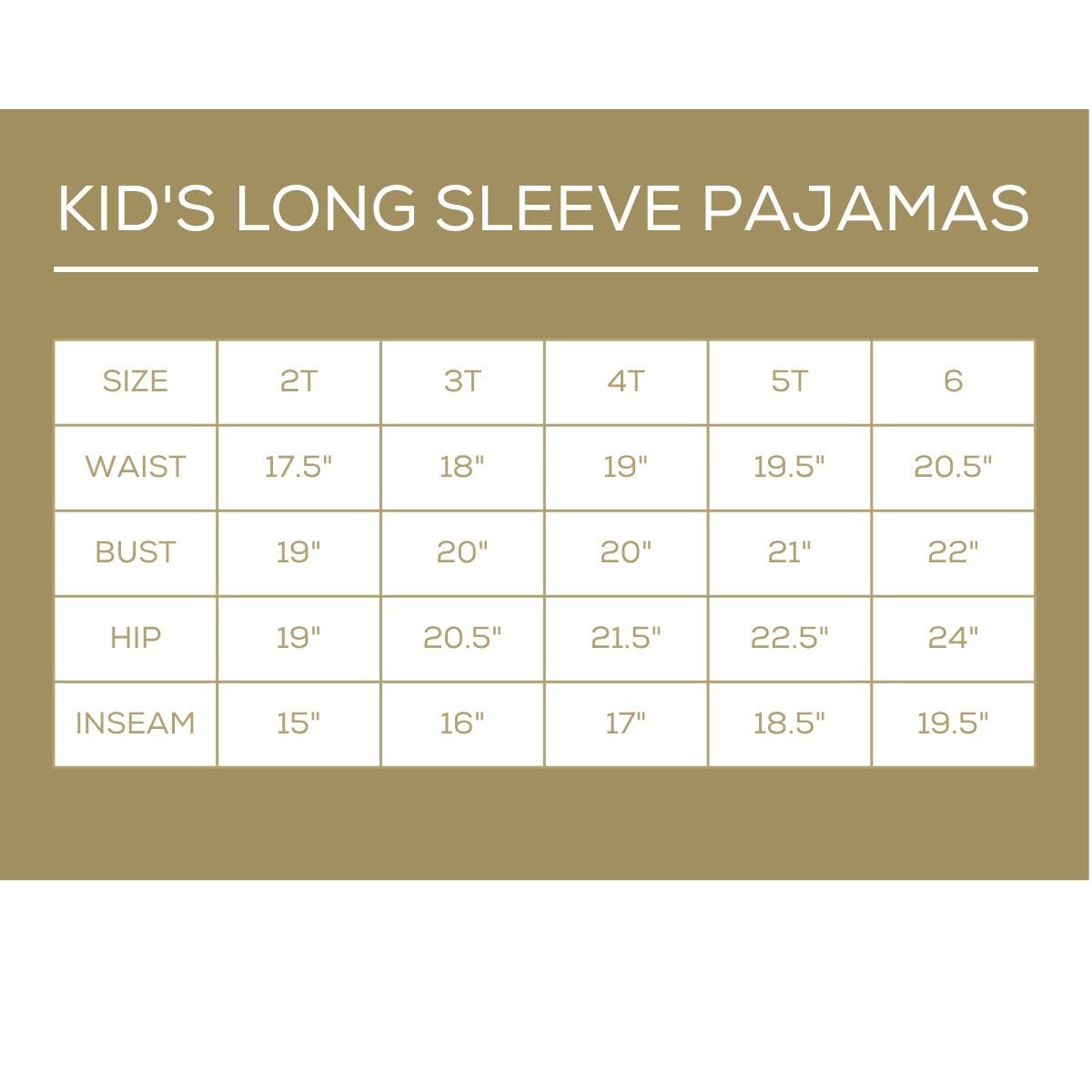 Kid's Bulldog Long Sleeve PJs