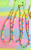 Rainbow Row Beaded Necklace