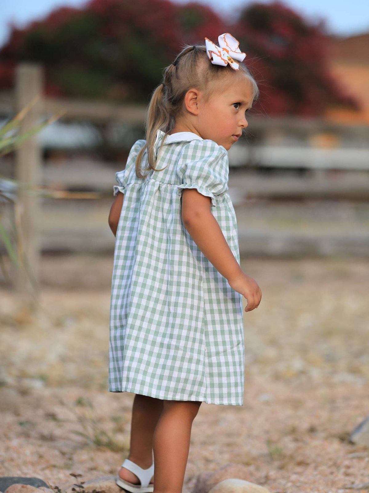 Pumpkin Patch Ruffle Dress