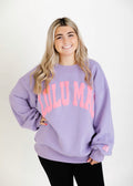 Purple & Pink Puff Sweatshirt | Lulu Mac