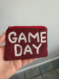 Game Day Beaded Pouch