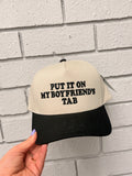 Put It On My Boyfriend’s Tab | Black