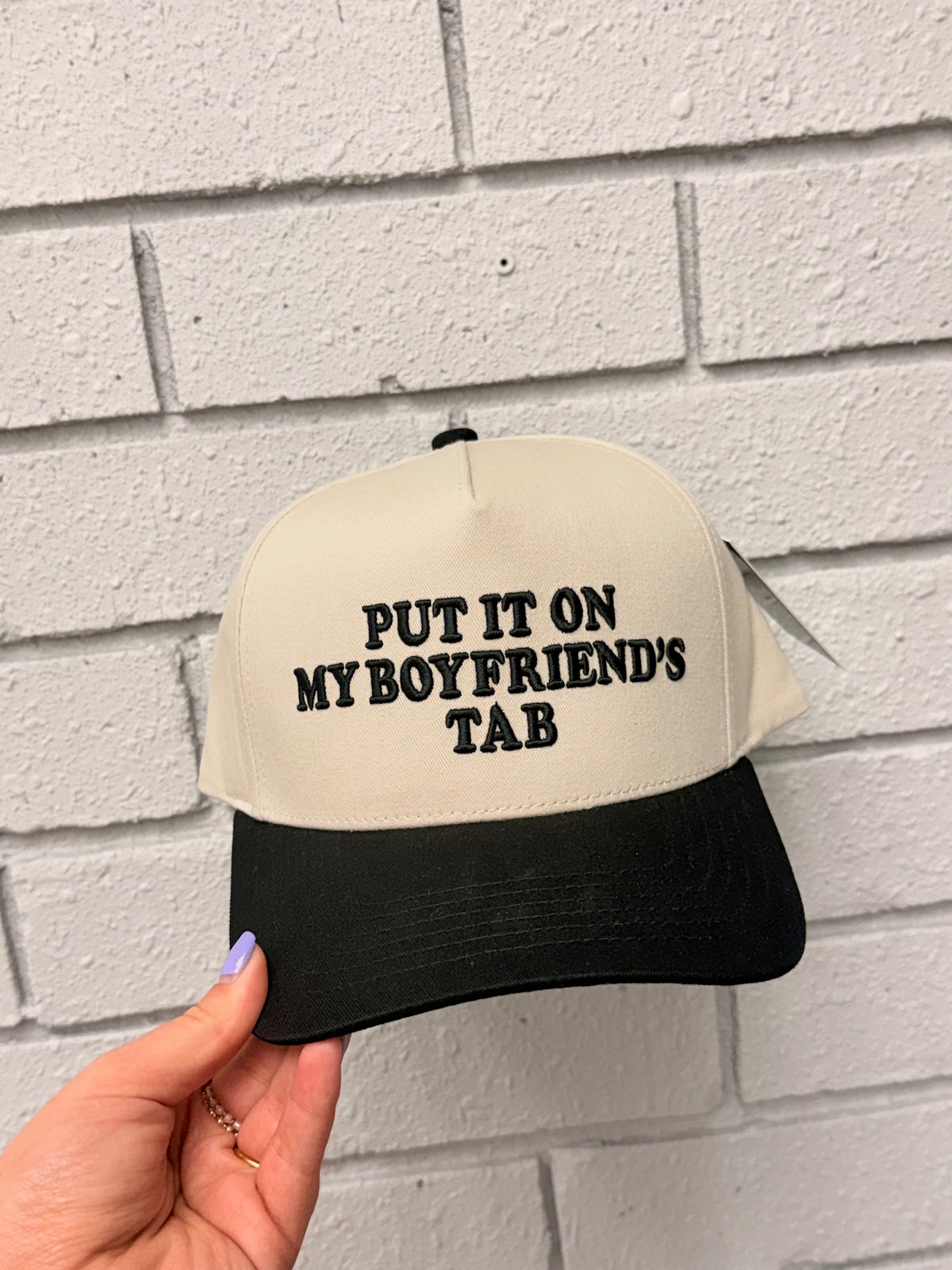 Put It On My Boyfriend’s Tab | Black