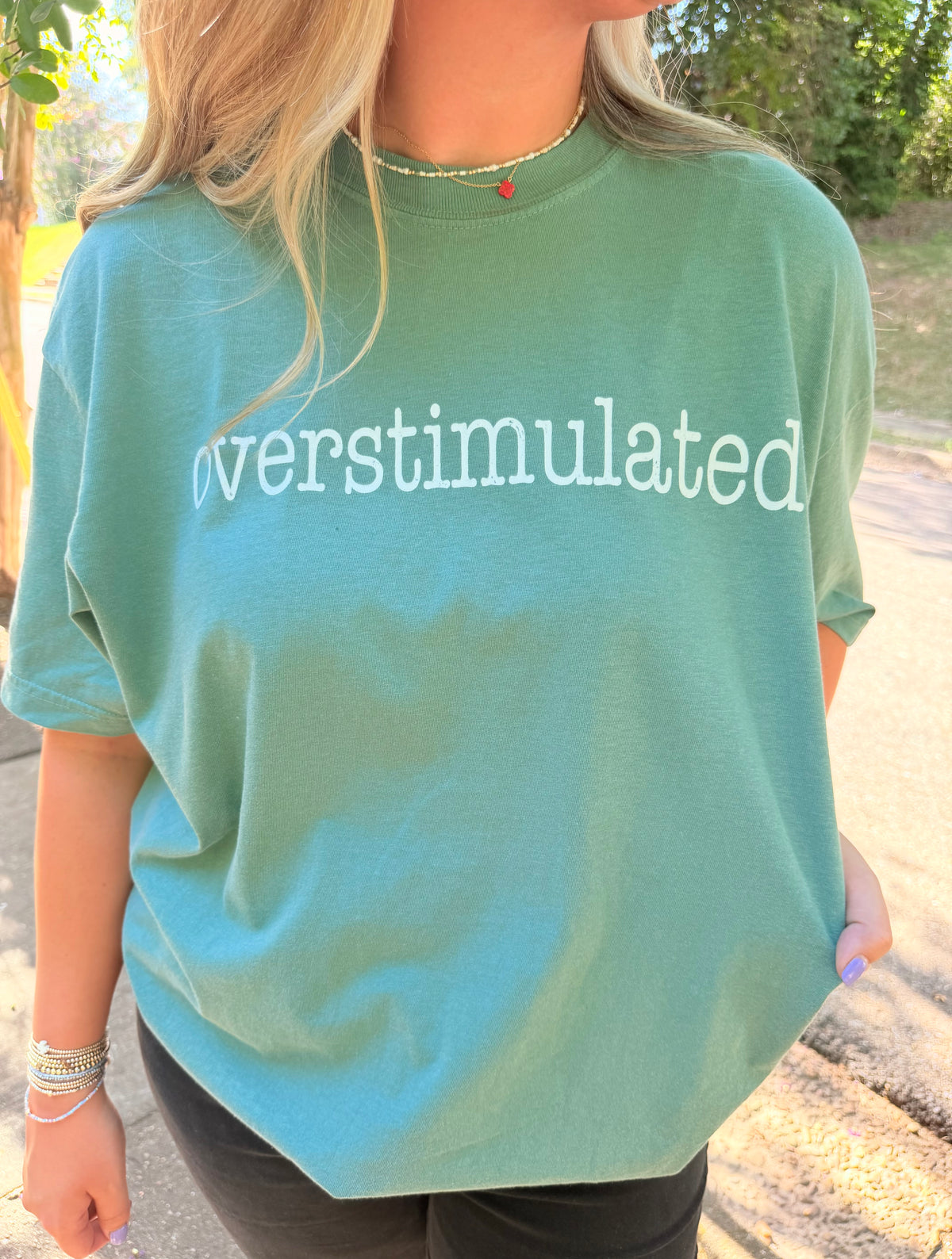 Overstimulated Tee