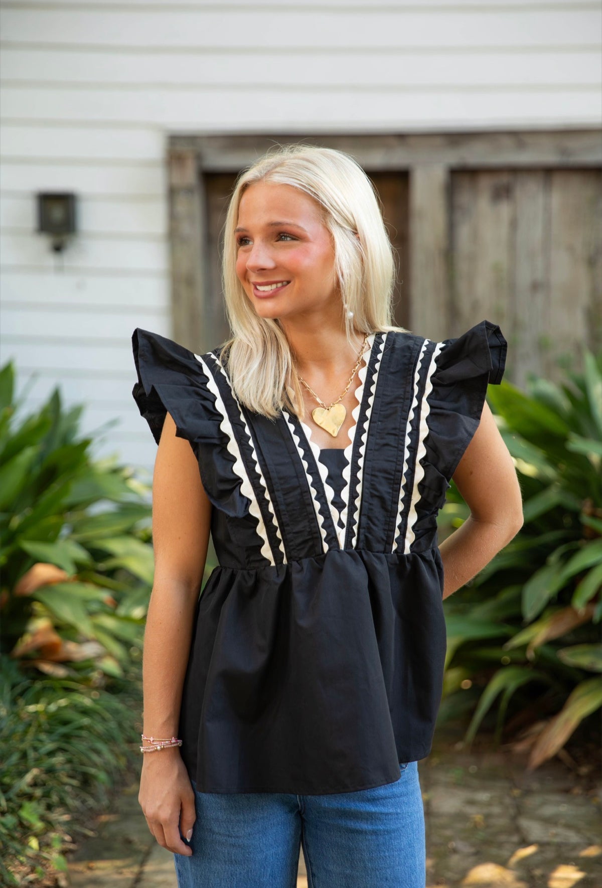 The Modern Ruffle Top