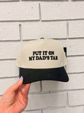 Put It On My Dad’s Tab | Black