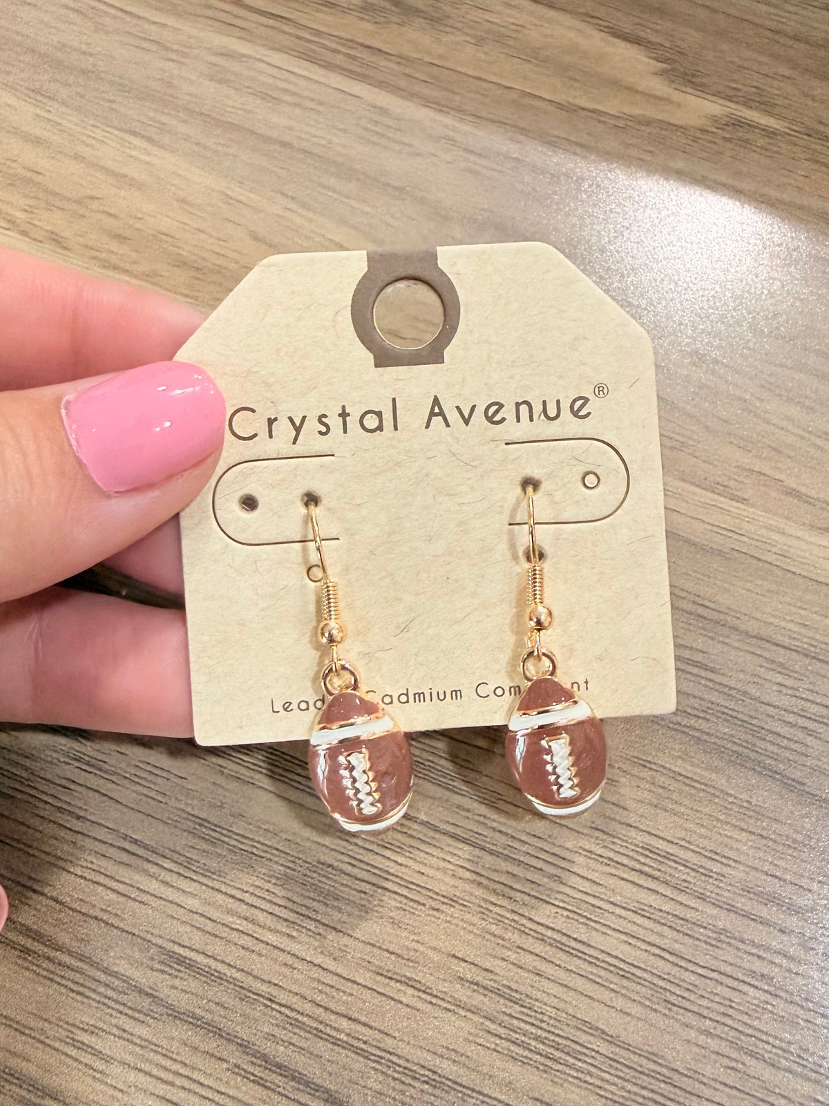 Football Earrings