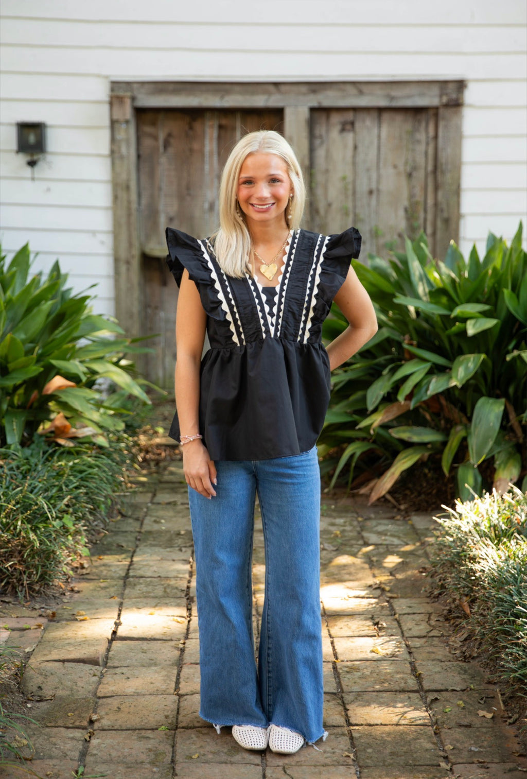 The Modern Ruffle Top