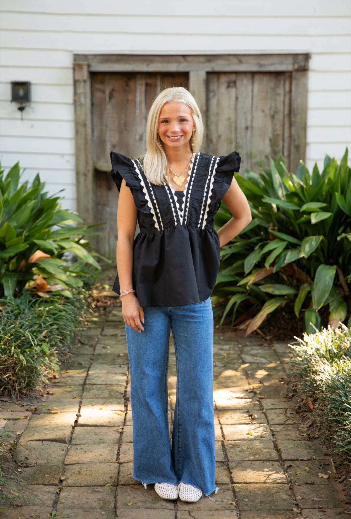 The Modern Ruffle Top