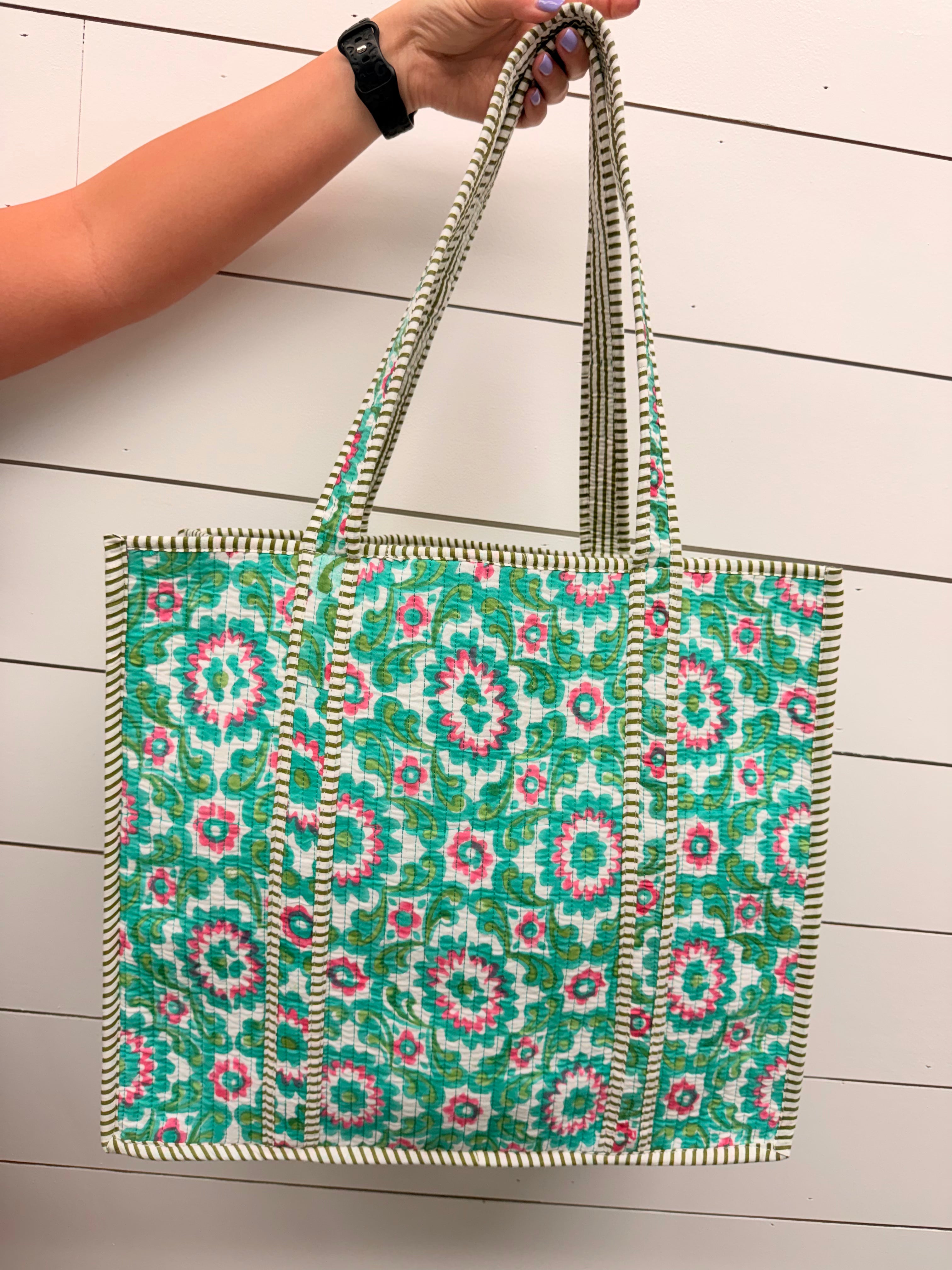 Watercolor Whimsy Tote | Large