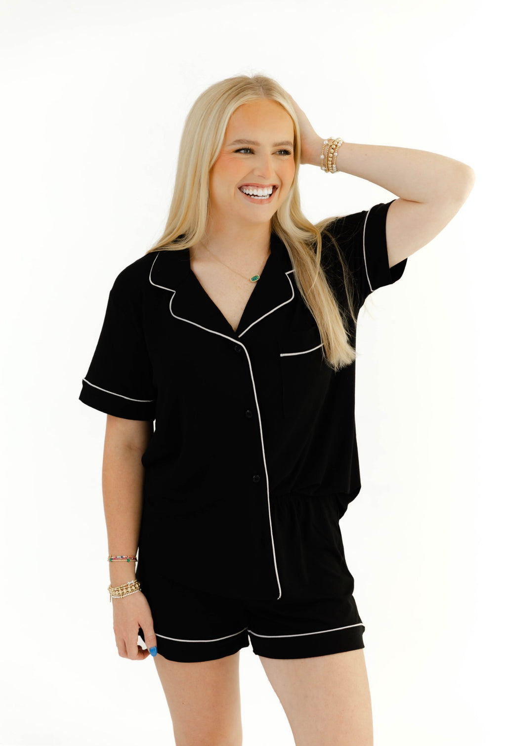 Sweet Dreams PJ Set | Black