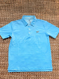 Blue Stripe Youth Polo | Fieldstone